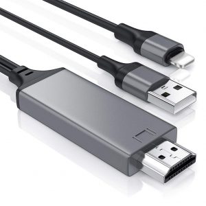 Phone to HDMI Cable 6.6ft Plug and Play - NEW