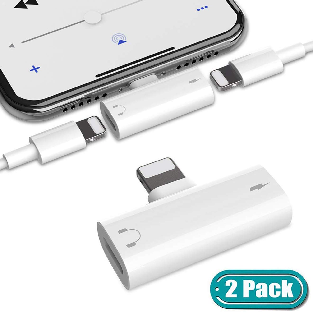 Headphone Lightnįng Jack Adapter - NEW
