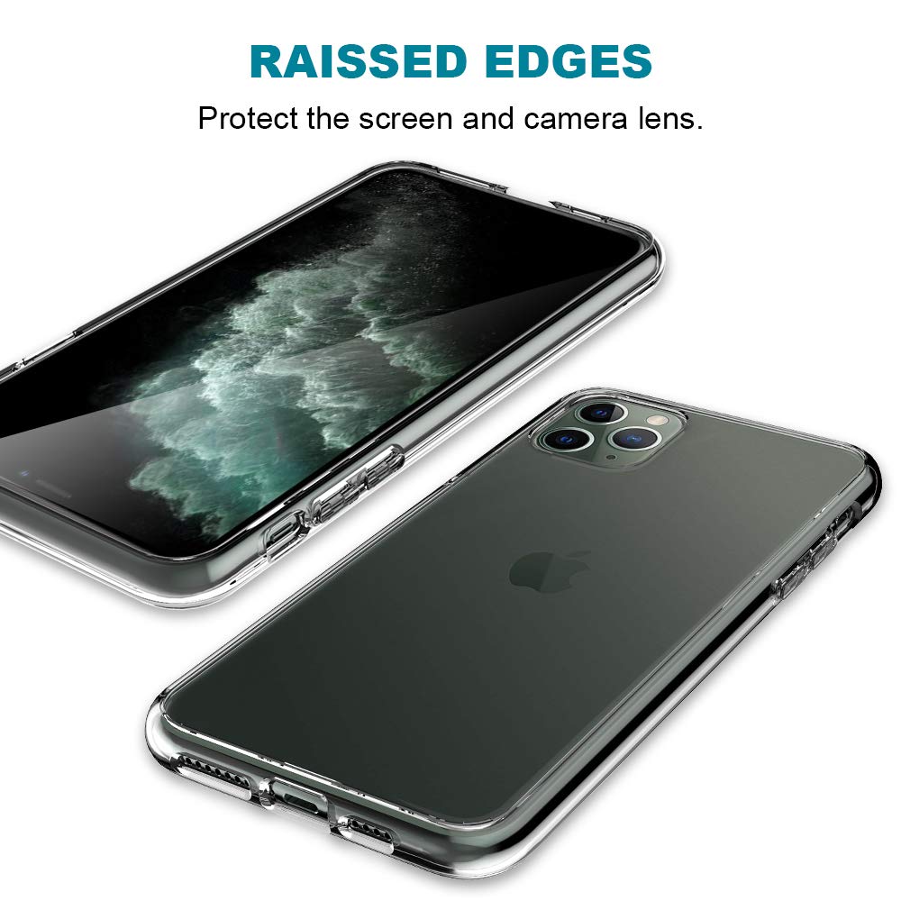 iPhone 11 Pro Case with 2 Pack Tempered Glass Screen Protector - NEW - Image 3