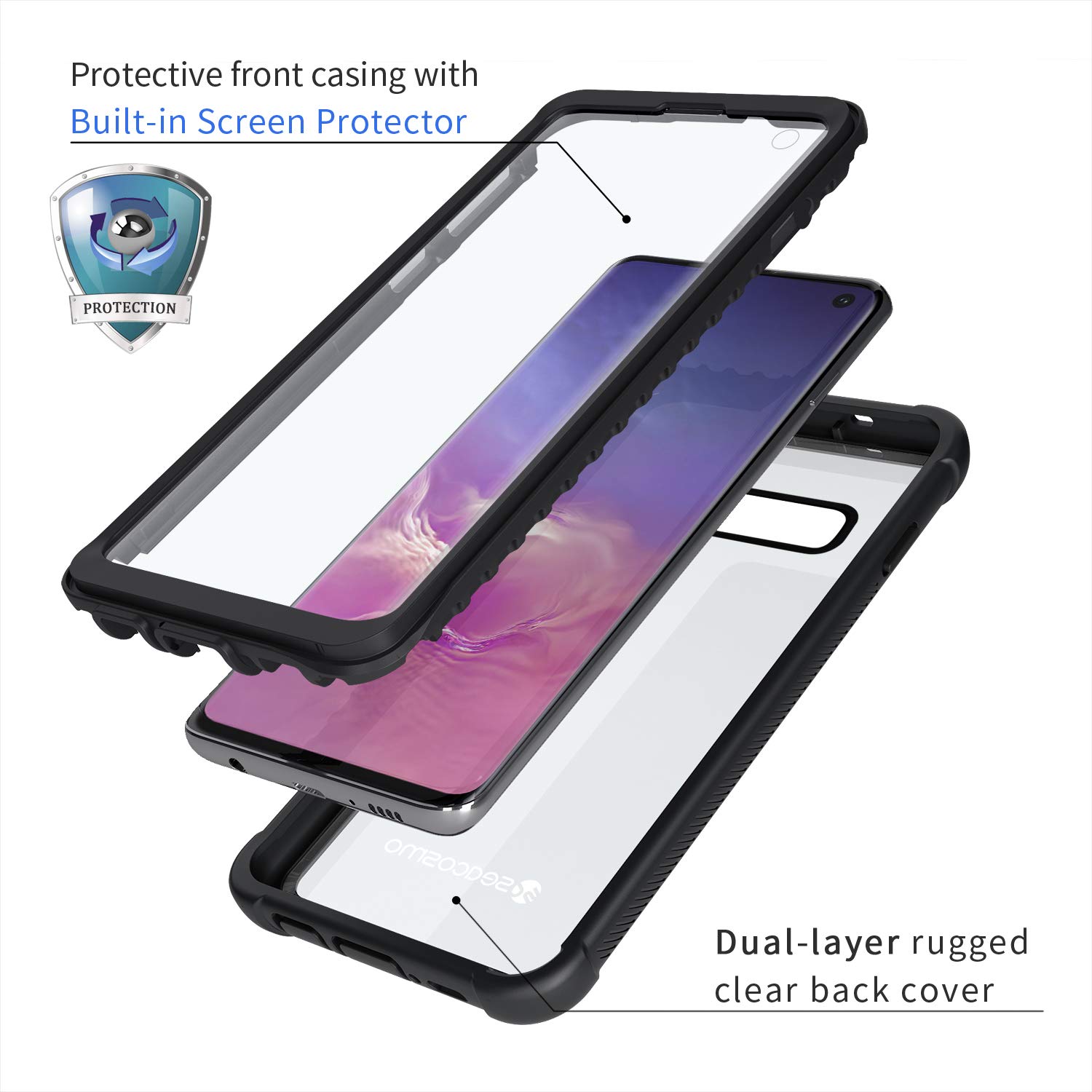 Galaxy S10 Case - Black - NEW - Image 2