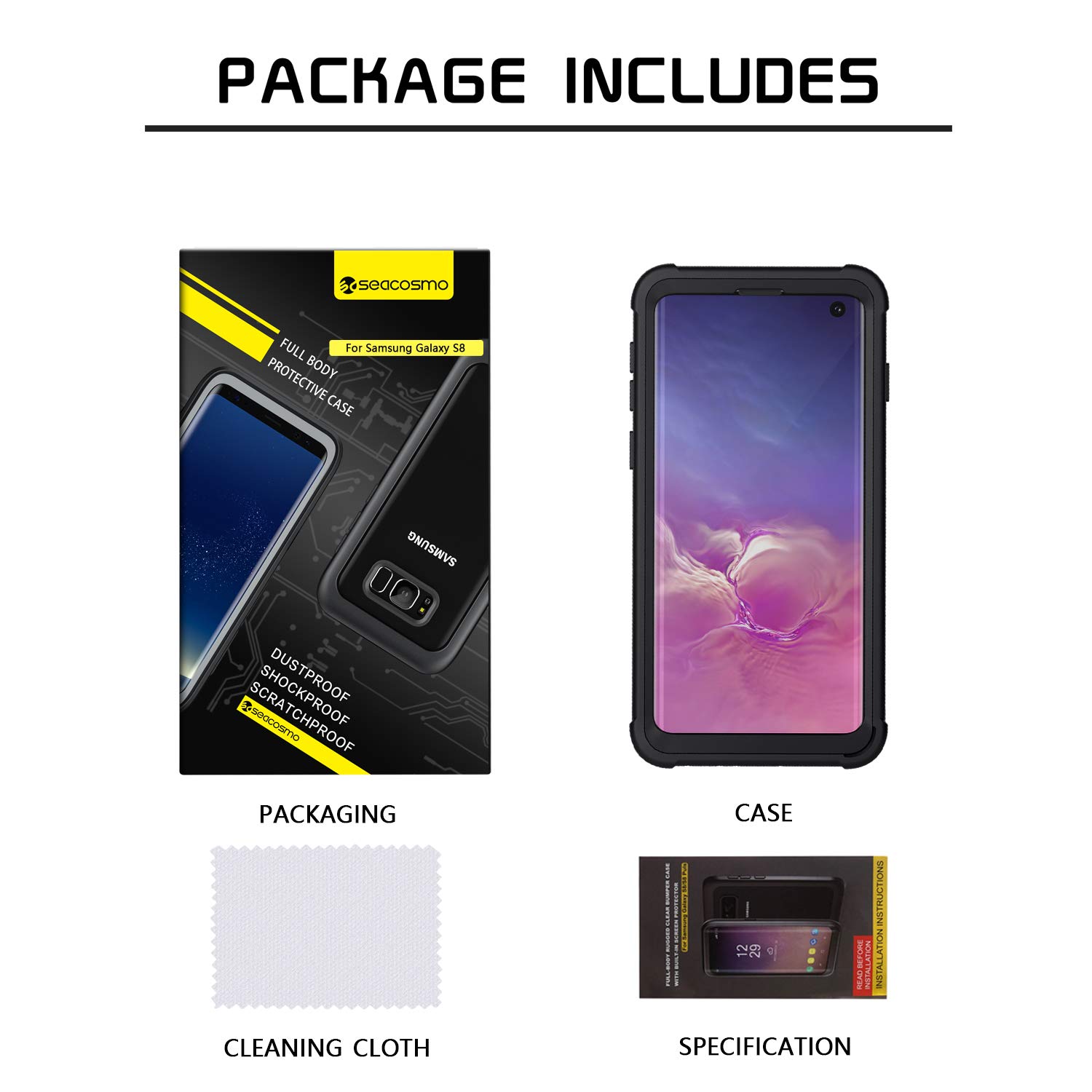 Galaxy S10 Case - Black - NEW - Image 4