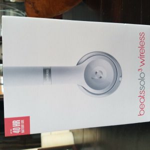 BEATS SOLO 3 Headphone (SILVER)