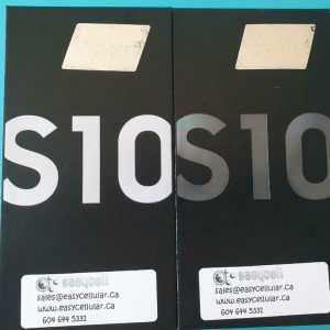 Brand New unlocked Samsung Galaxy S10 LTE 128GB Dual SIM